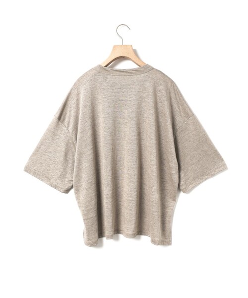 MidiUmi(ミディウミ)の「MidiUmi リネンワイドプルオーバー(Tシャツ/カットソー・レディース・ブラック/ベージュ/ネイビー・FREE)」の20枚目の写真
