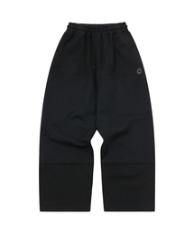 S'EST（エスイーエスティー）の「Quilt Carpenter Sweatpants Black（スウェットパンツ）」