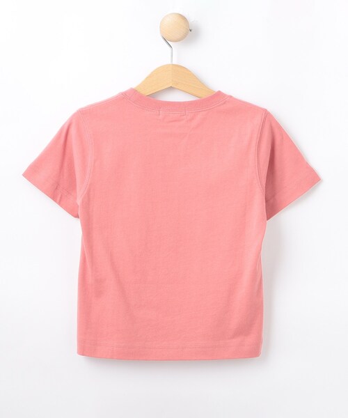 Dessin(デッサン)の「【洗える】オーガニックコットン フォトTシャツ(Tシャツ/カットソー・キッズ・ピンク系/ホワイト・14/12/10)」の4枚目の写真