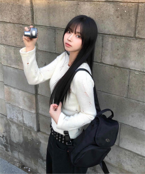 PIMADAZIWIN（ピマダジウィン）の「Signature Logo Mini Backpack [Black]（バックパック/リュック・レディース・その他・FREE）」の6枚目の写真
