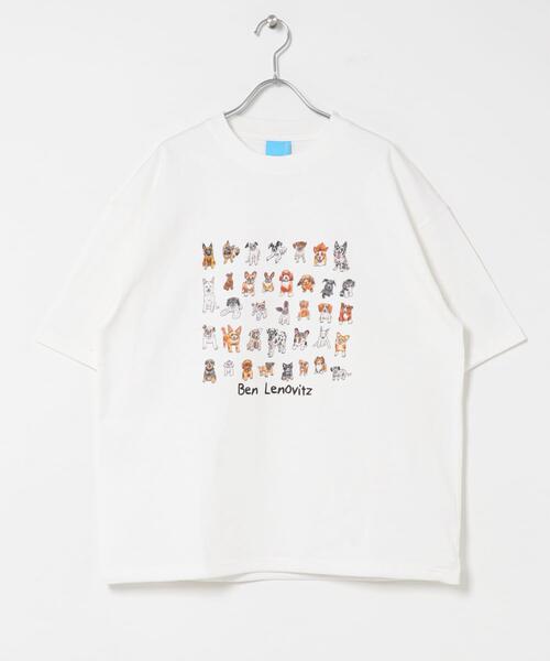 SENSE OF PLACE by URBAN RESEARCH(センスオブプレイスバイアーバンリサーチ)の「『別注』Ben Lenovitz×SENSE OF PLACE SHORT-SLEEVE T-SHIRTS(Tシャツ/カットソー・メンズ・ブラック系その他/グレー/ブラック/ホワイト・LARGE/MEDIUM)」の11枚目の写真