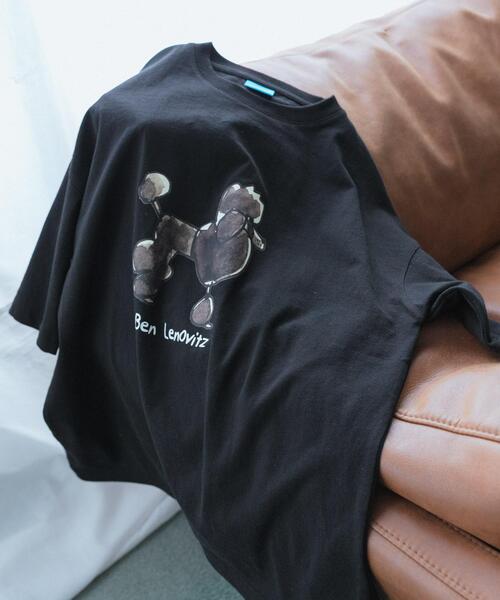 SENSE OF PLACE by URBAN RESEARCH(センスオブプレイスバイアーバンリサーチ)の「『別注』Ben Lenovitz×SENSE OF PLACE SHORT-SLEEVE T-SHIRTS(Tシャツ/カットソー・メンズ・ブラック系その他/グレー/ブラック/ホワイト・LARGE/MEDIUM)」の20枚目の写真
