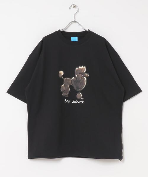 SENSE OF PLACE by URBAN RESEARCH(センスオブプレイスバイアーバンリサーチ)の「『別注』Ben Lenovitz×SENSE OF PLACE SHORT-SLEEVE T-SHIRTS(Tシャツ/カットソー・メンズ・ブラック系その他/グレー/ブラック/ホワイト・LARGE/MEDIUM)」の22枚目の写真