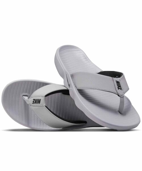 NIKE(ナイキ)の「ナイキ マリーナ メンズスライド / Nike Marina Men's Slides IH2380-002 Light Smoke Grey(サンダル・メンズ・スモークグレー・27/29/25/26/28/30/24)」の3枚目の写真