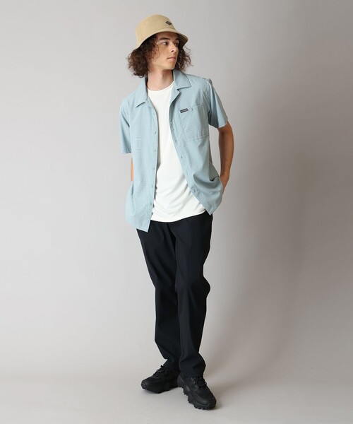 Columbia(コロンビア)の「UVカット Columbia/ ユーティライザー ショートスリーブ キャンプシャツ /コロンビア(シャツ/ブラウス・メンズ・ホワイト/ベージュ/ネイビー/ブルー・M/L/XL/S)」の10枚目の写真