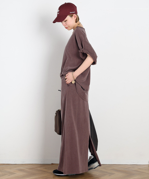 AMERICANA(アメリカーナ)の「【AMERICANA/アメリカーナ】別注EASY SKIRT(スカート・レディース・ボルドー/ブラック系その他・36/38)」の18枚目の写真