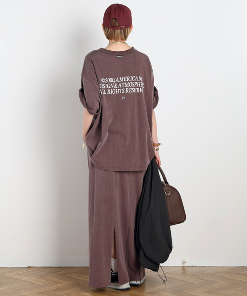 AMERICANA(アメリカーナ)の「【AMERICANA/アメリカーナ】別注EASY SKIRT(スカート・レディース・ボルドー/ブラック系その他・36/38)」の19枚目の写真