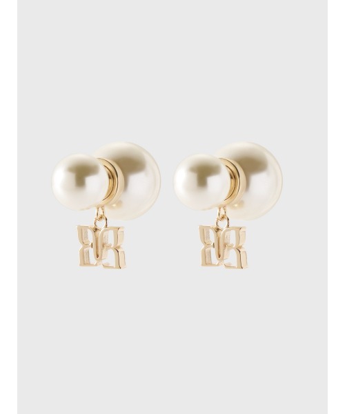 EIMY ISTOIRE(エイミーイストワール)の「PEARL PAPILLON PIERCE(ピアス(両耳用)・レディース・ゴールド・F)」の7枚目の写真