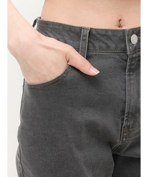 jouetie(ジュエティ)の「パターンフリルドッキングフレアデニム(デニムパンツ・レディース・ブルー/ブラック・SMALL/MEDIUM)」の10枚目の写真