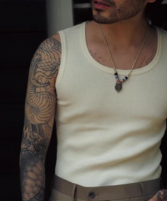 By-color fringe shirt バイカラーフリンジシャツ（シャツ/ブラウス 