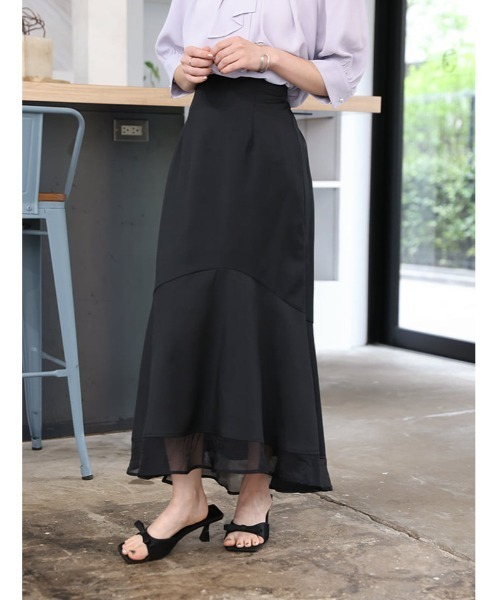 fifth(フィフス)の「【aya223_bセレクト】裾シアードッキングマーメイドスカート(スカート・レディース・ライトグレー/ブラック/ライトベージュ・XS/M)」の15枚目の写真