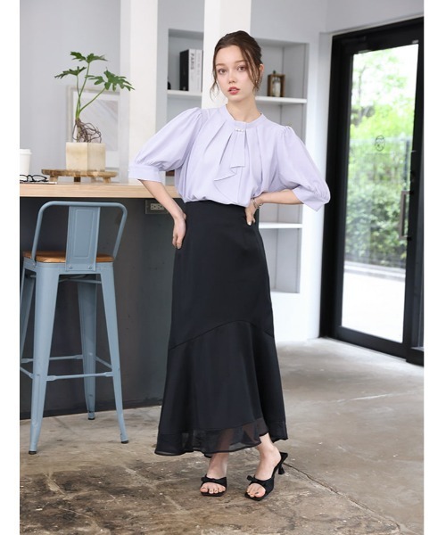 fifth(フィフス)の「【aya223_bセレクト】裾シアードッキングマーメイドスカート(スカート・レディース・ライトグレー/ブラック/ライトベージュ・XS/M)」の18枚目の写真