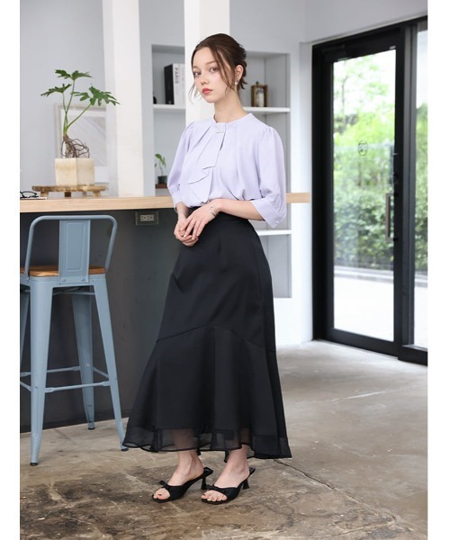 fifth(フィフス)の「【aya223_bセレクト】裾シアードッキングマーメイドスカート(スカート・レディース・ライトグレー/ブラック/ライトベージュ・XS/M)」の19枚目の写真