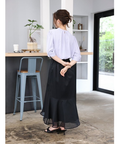 fifth(フィフス)の「【aya223_bセレクト】裾シアードッキングマーメイドスカート(スカート・レディース・ライトグレー/ブラック/ライトベージュ・XS/M)」の20枚目の写真