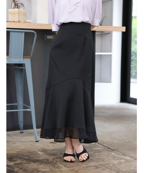 fifth(フィフス)の「【aya223_bセレクト】裾シアードッキングマーメイドスカート(スカート・レディース・ライトグレー/ブラック/ライトベージュ・XS/M)」の21枚目の写真