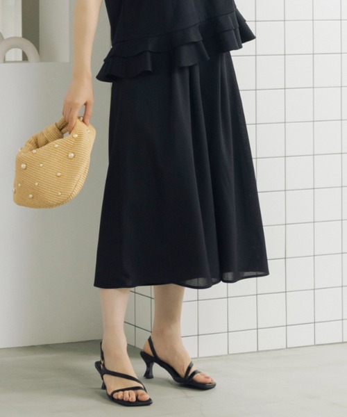 Sono（ソーノ）の「【SONO/ソーノ】【Breeze flow cloth】キュロットパンツ（その他パンツ・レディース・ネイビー/ブラック・2/1）」の15枚目の写真