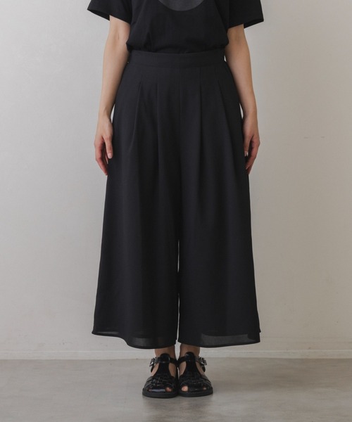 Sono（ソーノ）の「【SONO/ソーノ】【Breeze flow cloth】キュロットパンツ（その他パンツ・レディース・ネイビー/ブラック・2/1）」の21枚目の写真