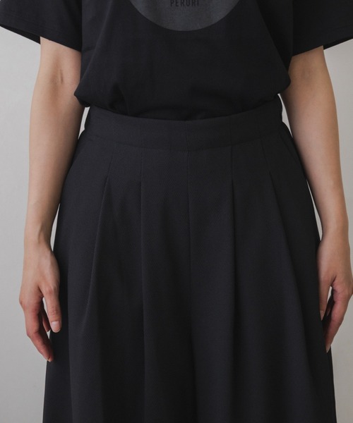 Sono（ソーノ）の「【SONO/ソーノ】【Breeze flow cloth】キュロットパンツ（その他パンツ・レディース・ネイビー/ブラック・2/1）」の3枚目の写真