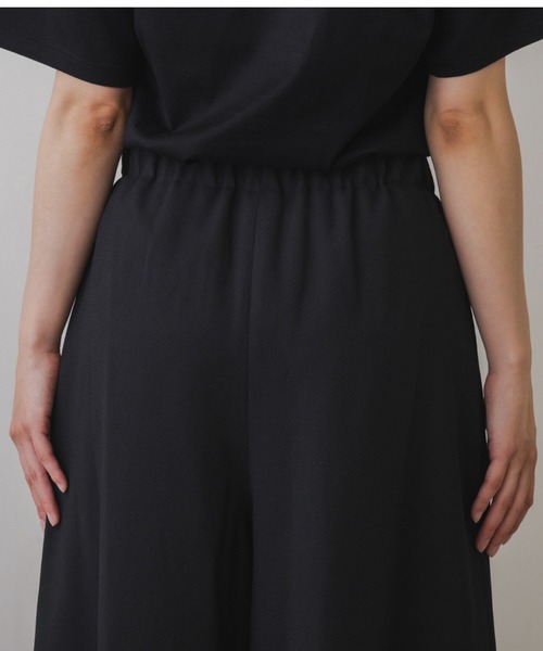 Sono（ソーノ）の「【SONO/ソーノ】【Breeze flow cloth】キュロットパンツ（その他パンツ・レディース・ネイビー/ブラック・2/1）」の4枚目の写真