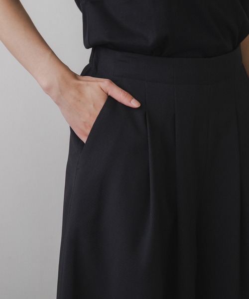 Sono（ソーノ）の「【SONO/ソーノ】【Breeze flow cloth】キュロットパンツ（その他パンツ・レディース・ネイビー/ブラック・2/1）」の5枚目の写真
