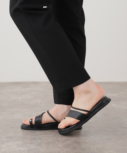 B.C STOCK(ベーセーストック)の「メタルポイントサンダル(サンダル・レディース・ブラウン/ブラック・LARGE/MEDIUM/SMALL)」の12枚目の写真