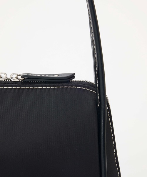 EFOLE（エフォル）の「Nylon conbi mini bag/ ナイロンコンビミニバッグ（ショルダーバッグ・レディース・ブラック/ベージュ・FREE）」の12枚目の写真