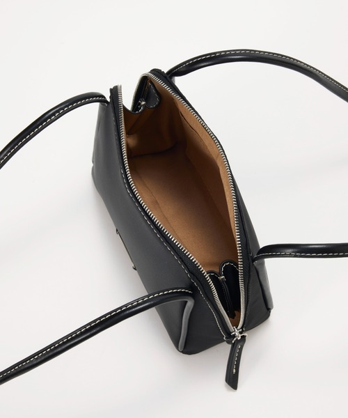 EFOLE（エフォル）の「Nylon conbi mini bag/ ナイロンコンビミニバッグ（ショルダーバッグ・レディース・ブラック/ベージュ・FREE）」の9枚目の写真