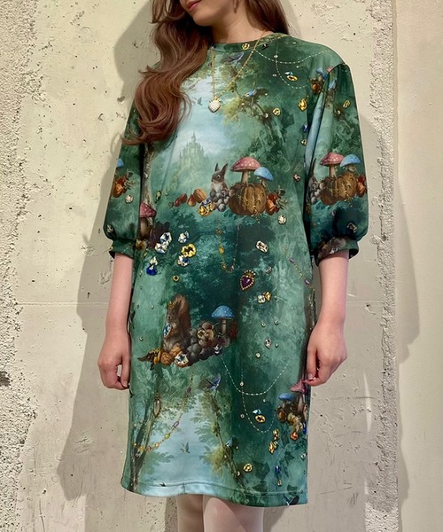 TSUMORI CHISATO（ツモリチサト）の「ﾆｭｰﾎﾛｽｺｰﾌﾟﾄﾞｯｷﾝｸﾞT（ワンピース