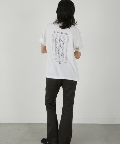 crinkle crinkle crinkle（クリンクルクリンクルクリンクル）の「【LA PEAU DE GEM】sequel tee/シークエルT（Tシャツ/カットソー・レディース・ホワイト・FREE）」の6枚目の写真