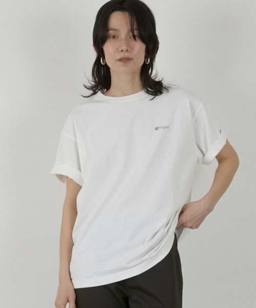 crinkle crinkle crinkle（クリンクルクリンクルクリンクル）の「【LA PEAU DE GEM】sequel tee/シークエルT（Tシャツ/カットソー・レディース・ホワイト・FREE）」の7枚目の写真