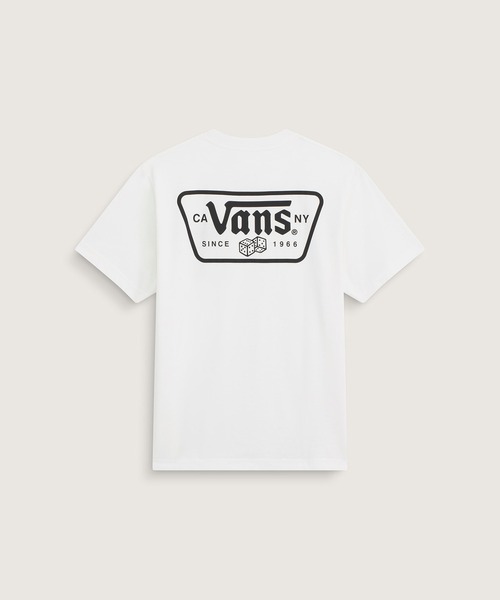 VANS(バンズ)の「ニューパッチ Tシャツ / Knu Patch SS Tee White VN000WU8WHT1(Tシャツ/カットソー・メンズ・ホワイト・LARGE/MEDIUM/X-LARGE/XX-LARGE/SMALL)」の5枚目の写真