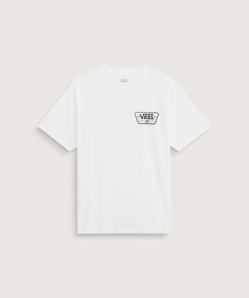 VANS(バンズ)の「ニューパッチ Tシャツ / Knu Patch SS Tee White VN000WU8WHT1(Tシャツ/カットソー・メンズ・ホワイト・LARGE/MEDIUM/X-LARGE/XX-LARGE/SMALL)」の4枚目の写真