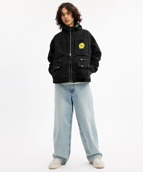 COACH（コーチ）の「【COACH | BRAIN DEAD】チョア ジャケット・フード（ブルゾン・メンズ・ブラック系その他・LARGE/MEDIUM/SMALL）」の3枚目の写真