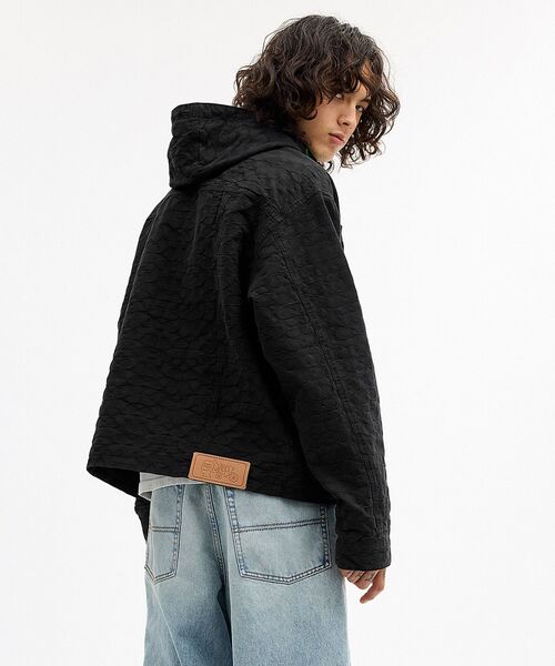 COACH（コーチ）の「【COACH | BRAIN DEAD】チョア ジャケット・フード（ブルゾン・メンズ・ブラック系その他・LARGE/MEDIUM/SMALL）」の4枚目の写真