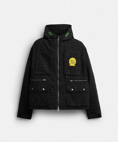 COACH（コーチ）の「【COACH | BRAIN DEAD】チョア ジャケット・フード（ブルゾン・メンズ・ブラック系その他・LARGE/MEDIUM/SMALL）」の5枚目の写真