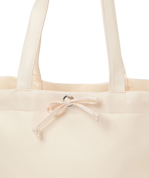 Heather(ヘザー)の「2WAYナイロンリボンBAG 878923(トートバッグ・レディース・ブルー/アイボリー・ONE SIZE)」の15枚目の写真