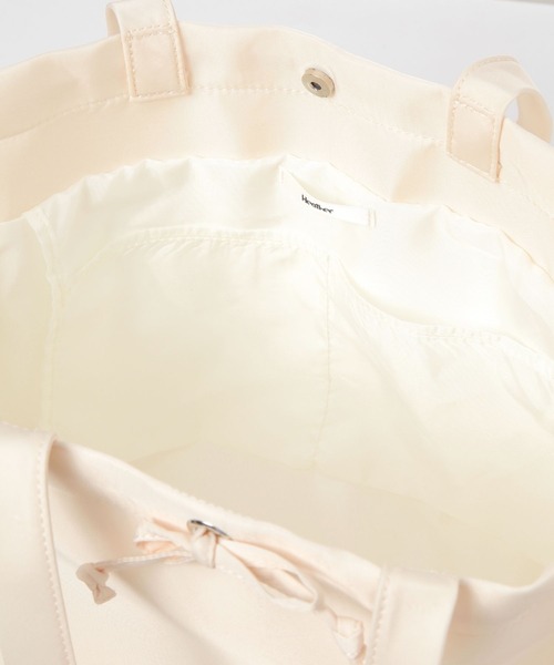 Heather(ヘザー)の「2WAYナイロンリボンBAG 878923(トートバッグ・レディース・ブルー/アイボリー・ONE SIZE)」の19枚目の写真