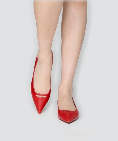PELLICO(ペリーコ)の「ANIMA アネッリ パンプス 1.0cm RED(パンプス・レディース・レッド・35/35.5/36/36.5/37/37.5/38)」の6枚目の写真