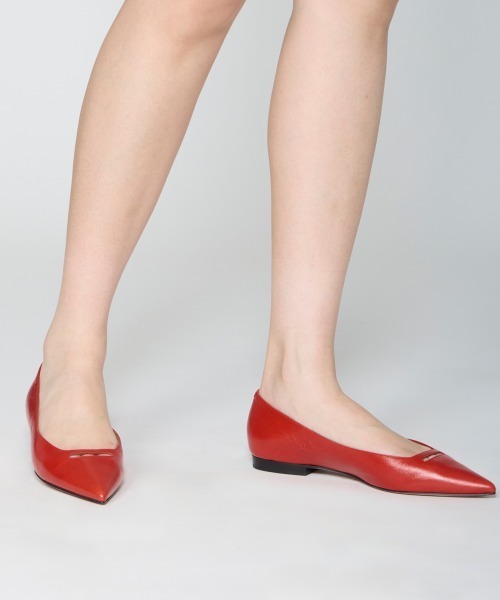 PELLICO(ペリーコ)の「ANIMA アネッリ パンプス 1.0cm RED(パンプス・レディース・レッド・35/35.5/36/36.5/37/37.5/38)」の7枚目の写真