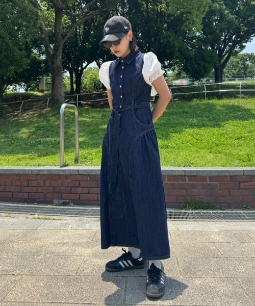 AMAIL(アマイル)の「Puff Crop Blouse(シャツ/ブラウス・レディース・ホワイト/ブラック・FREE)」の18枚目の写真
