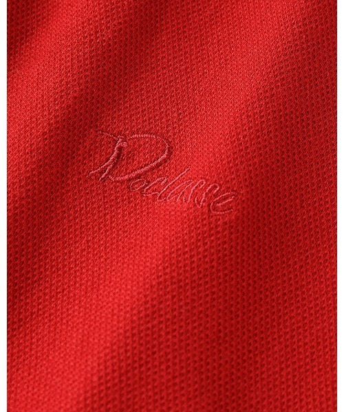 DoCLASSE（ ドゥクラッセ）の「コットン鹿の子GOLFポロ（Tシャツ/カットソー・メンズ・レッド・S/M）」の6枚目の写真
