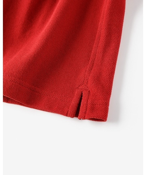 DoCLASSE（ ドゥクラッセ）の「コットン鹿の子GOLFポロ（Tシャツ/カットソー・メンズ・レッド・S/M）」の7枚目の写真