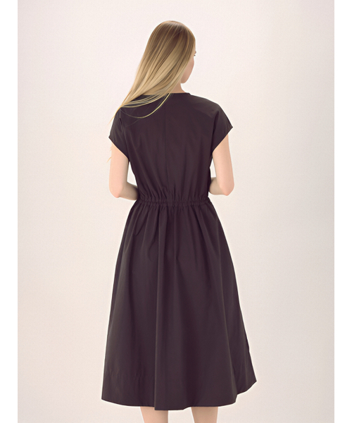 ACUD(アクド)の「Front Cut Banding Dress _Brown(ワンピース・レディース・ブラウン・FREE)」の5枚目の写真