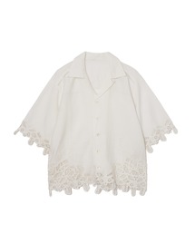 LEIN（リーン）の「バテンレースオープンカラーシャツ UNISEX（シャツ/ブラウス）」