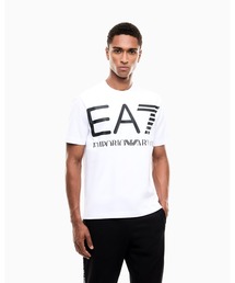 <オンライン限定>【エンポリオ アルマーニ EA7】レギュラーフィット コットンTシャツ Logo Series