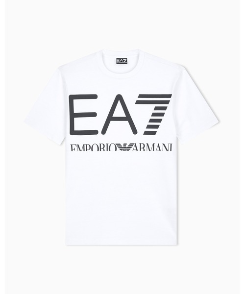 EMPORIO ARMANI EA7(エンポリオアルマーニイーエーセブン)の「<オンライン限定>【エンポリオ アルマーニ EA7】レギュラーフィット コットンTシャツ Logo Series(Tシャツ/カットソー・メンズ・ブラック/ネイビー/ホワイト・LARGE/X-LARGE/SMALL/MEDIUM/XX-LARGE/X-SMALL)」の7枚目の写真