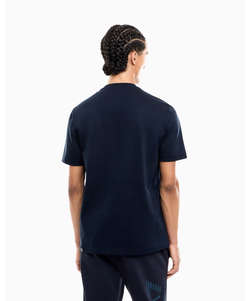EMPORIO ARMANI EA7(エンポリオアルマーニイーエーセブン)の「<オンライン限定>【エンポリオ アルマーニ EA7】レギュラーフィット コットンTシャツ Logo Series(Tシャツ/カットソー・メンズ・ブラック/ネイビー/ホワイト・LARGE/X-LARGE/SMALL/MEDIUM/XX-LARGE/X-SMALL)」の11枚目の写真