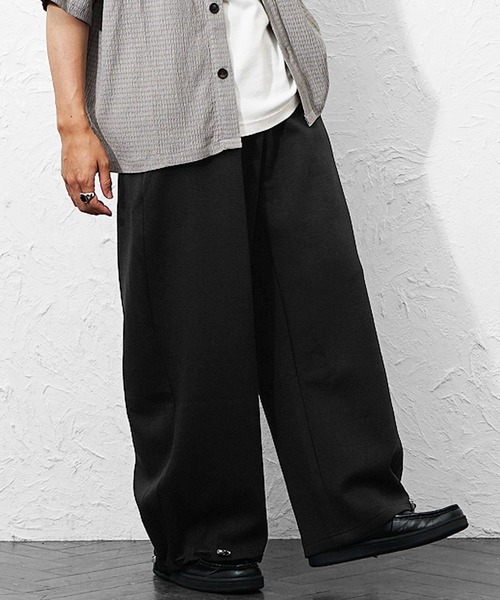MinoriTY(マイノリティ)の「【MinoriTY】ワイドドレープ2WAYパンツ メンズ 夏服 秋服 ユニセックス ワイドパンツ(その他パンツ・メンズ・グレー/ブラック・M/L)」の9枚目の写真