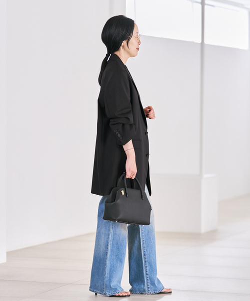 plage（プラージュ）の「Masculine Oversized ジャケット（テーラードジャケット・レディース・ブラウン/チャコールグレー/ベージュ・38/36）」の7枚目の写真