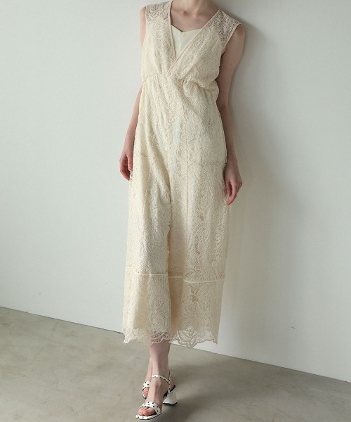 DONOBAN(ドノバン)の「【ANDRESD】Panel Embroidery All In One パーティーバッグ 結婚式 二次会 お呼ばれ フォーマル オケージョン(サロペット/オーバーオール・レディース・ブラック/アイボリー/ブラウン・S/M)」の8枚目の写真